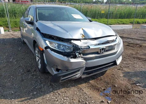 2017 Honda Civic Lx from USA, damaged, VIN 19XFC2F56HE010325